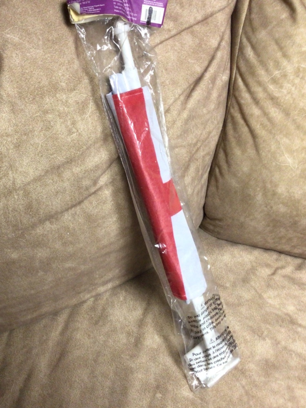 Team England car window flag
